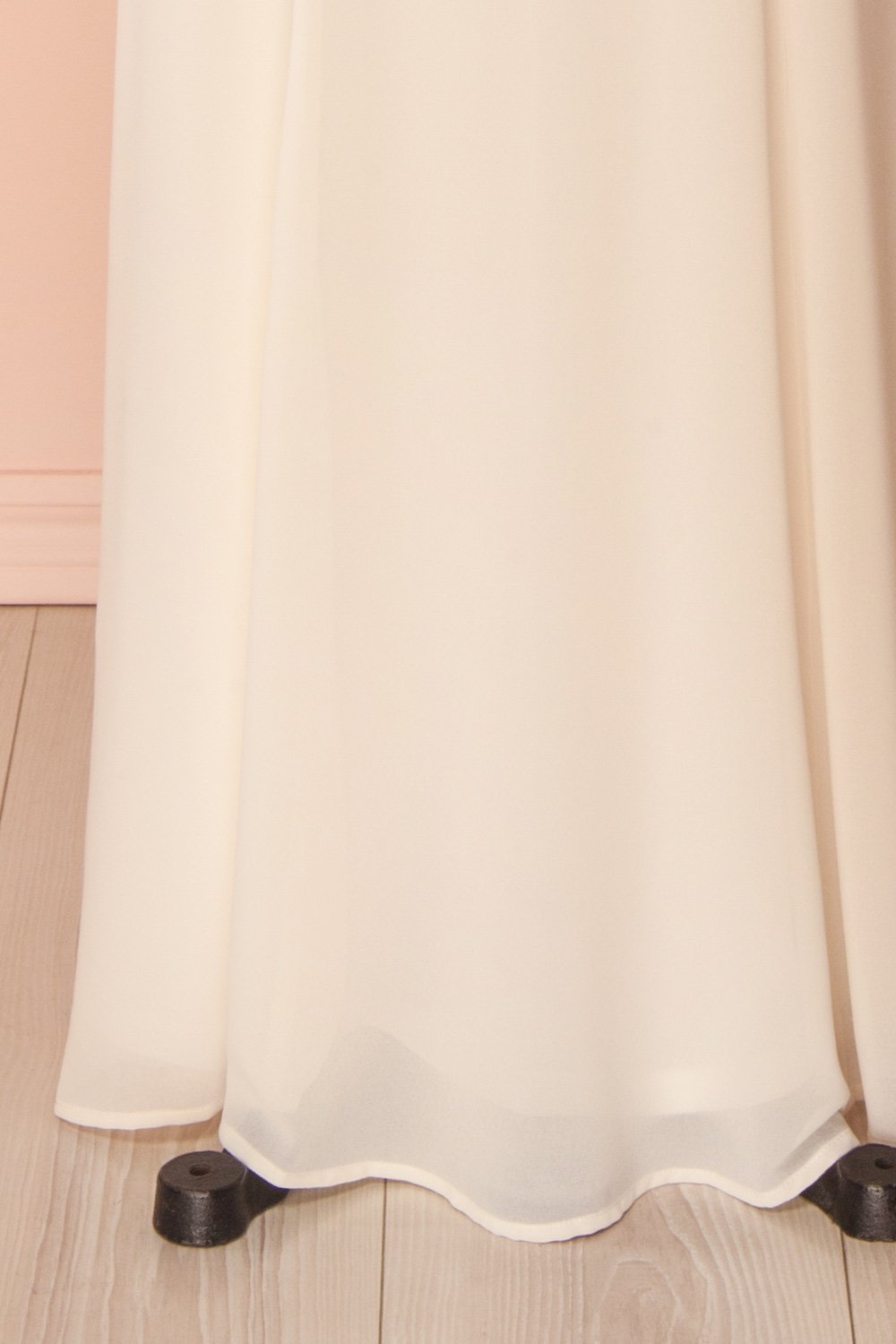 Vaihi Cream Embroidered Ruffle Bustier Mermaid Gown | Boudoir 1861