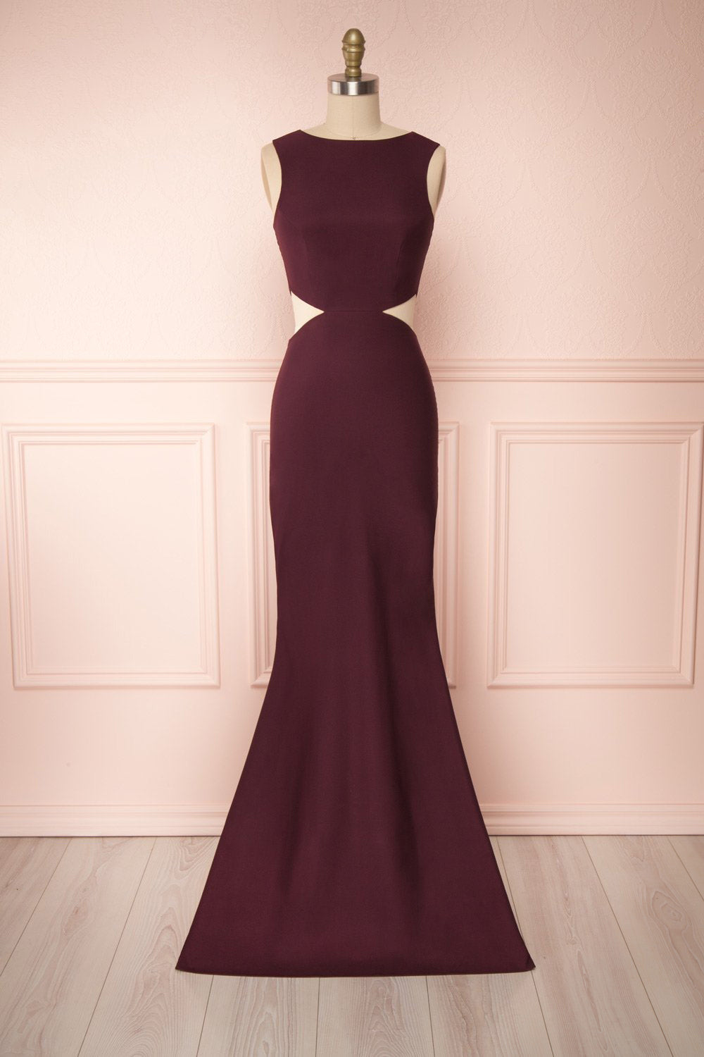 Vallata Wine Burgundy Maxi Dress | La Petite Garçonne Chpt. 2