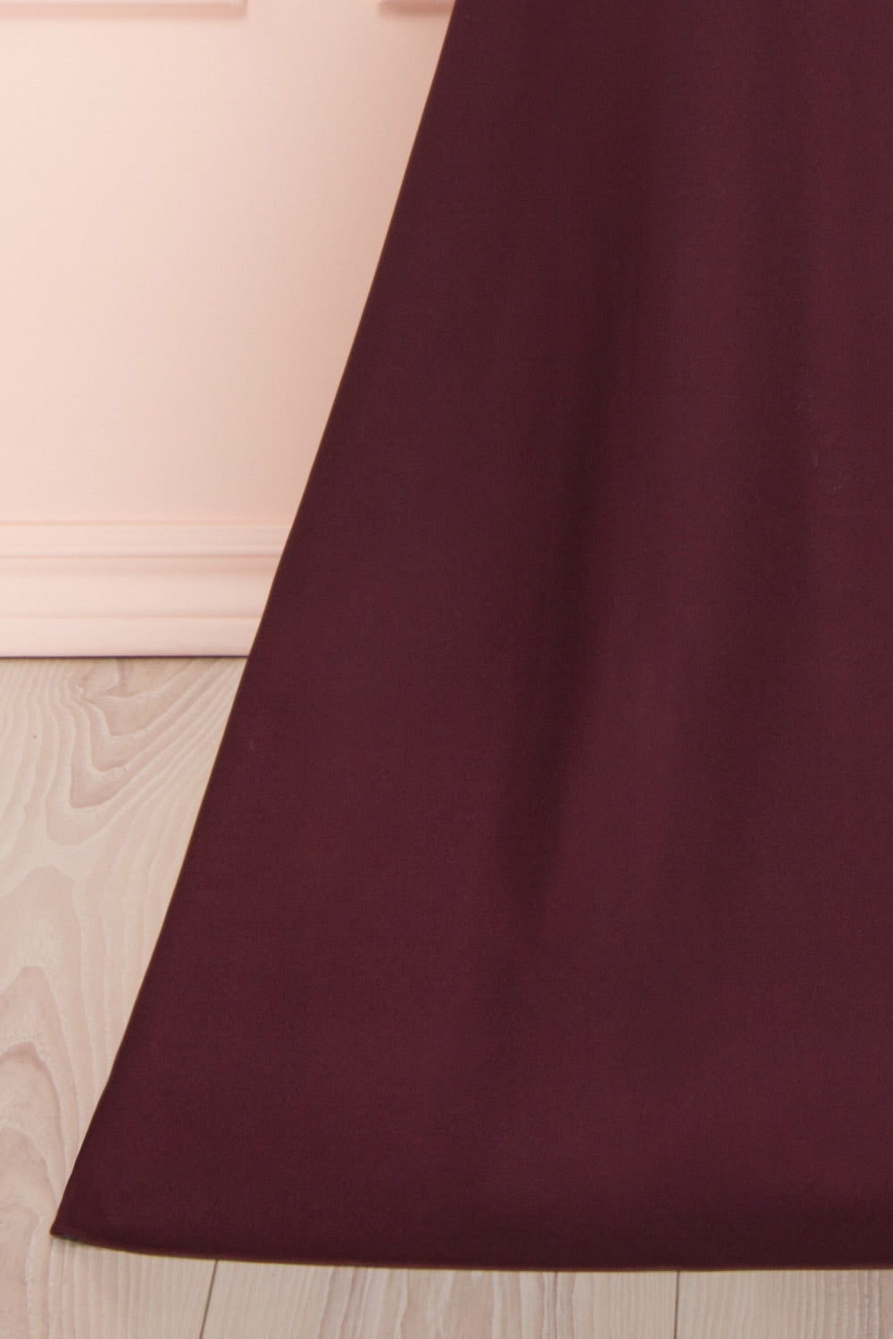 Vallata Wine Burgundy Maxi Dress | La Petite Garçonne Chpt. 2 bottom