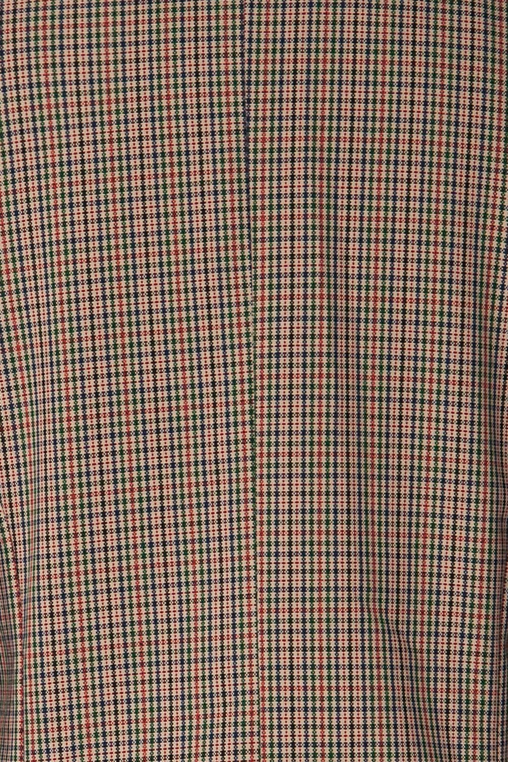 Landéan Colourful Plaid Double Breasted Jacket | La Petite Garçonne 10
