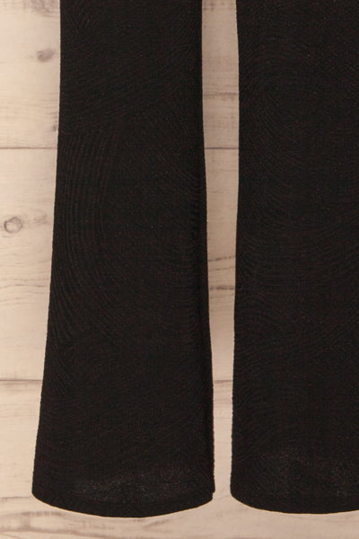 Viatrix Black Jumpsuit | Combinaison | La Petite Garçonne bottom close-up