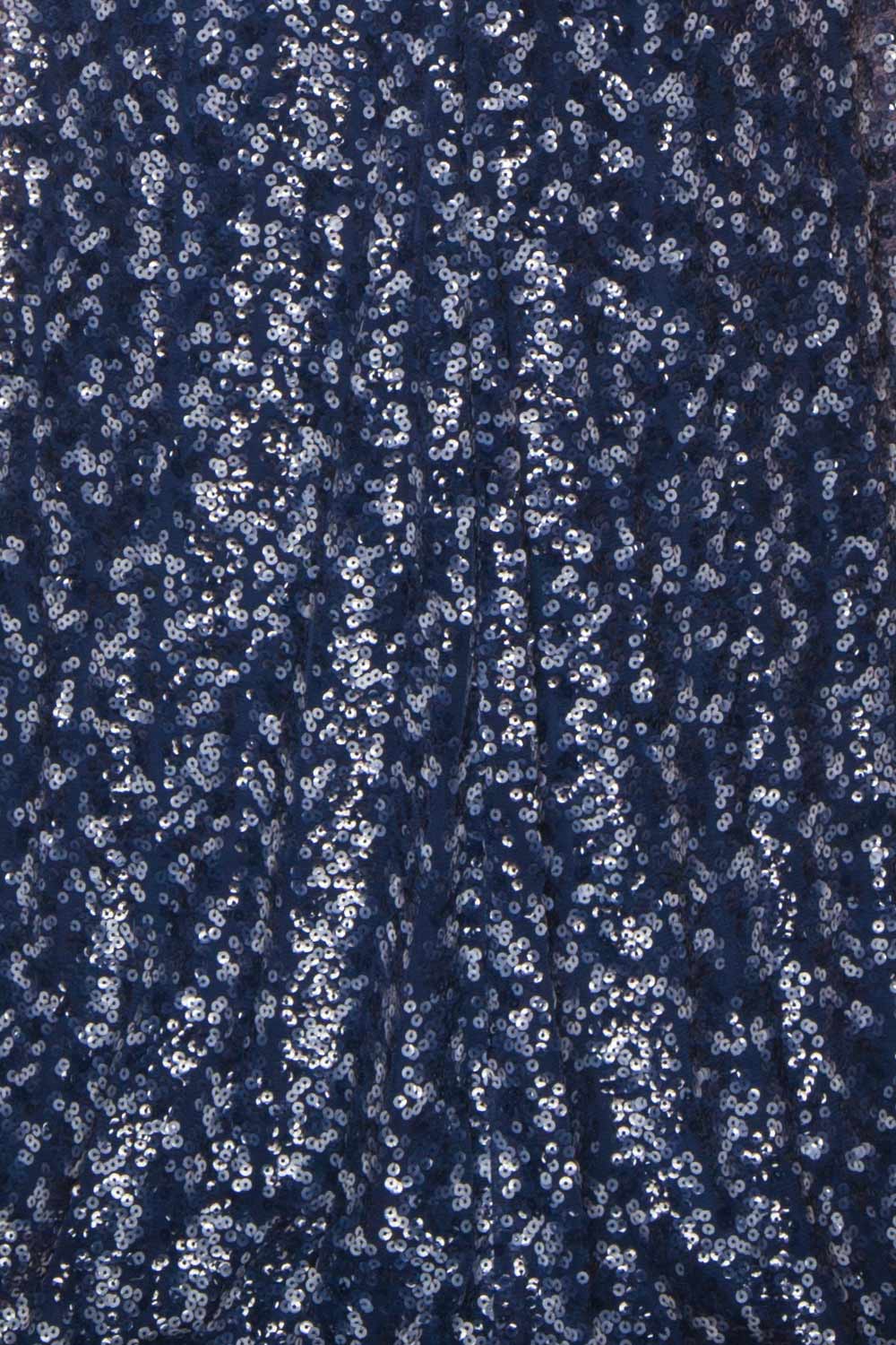 Vindya | Robe Bleu Pailletée