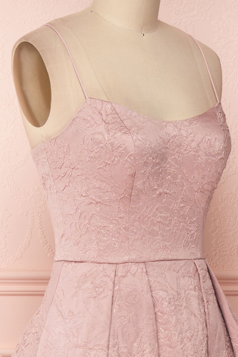 Viorica | Lilac Floral Gown