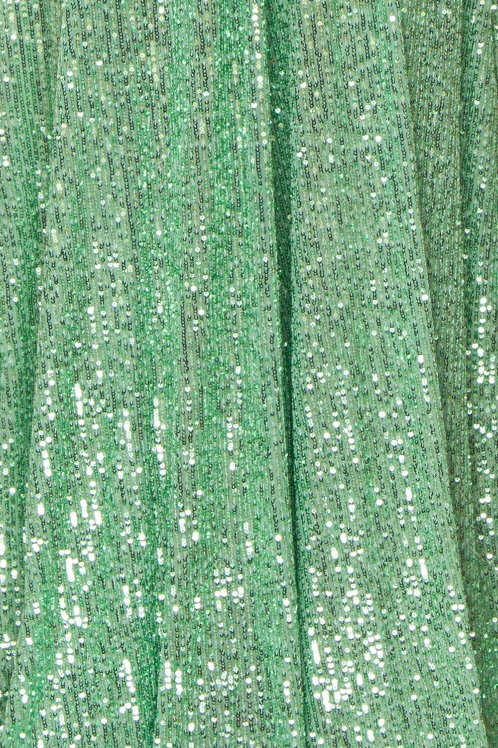 Vitaliya Mint Green Sequin Maxi Dress | Boutique 1861