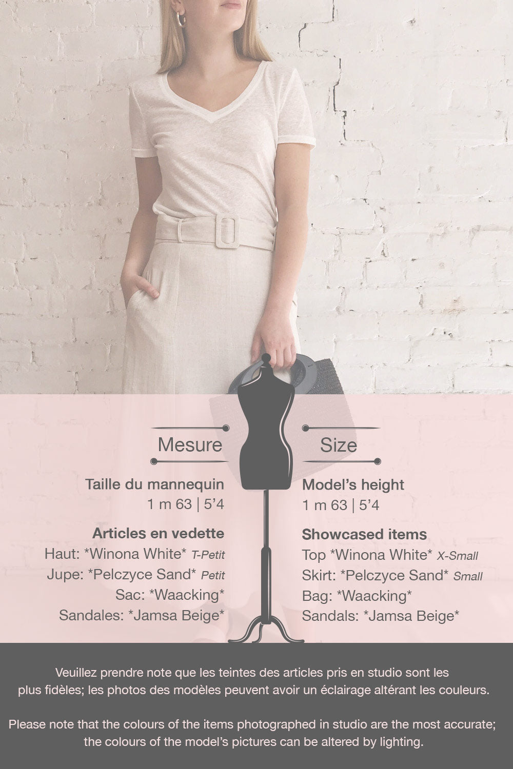 Pelczyce Sand Flared Midi Skirt w/ Belt | La petite garçonne temnplate 1