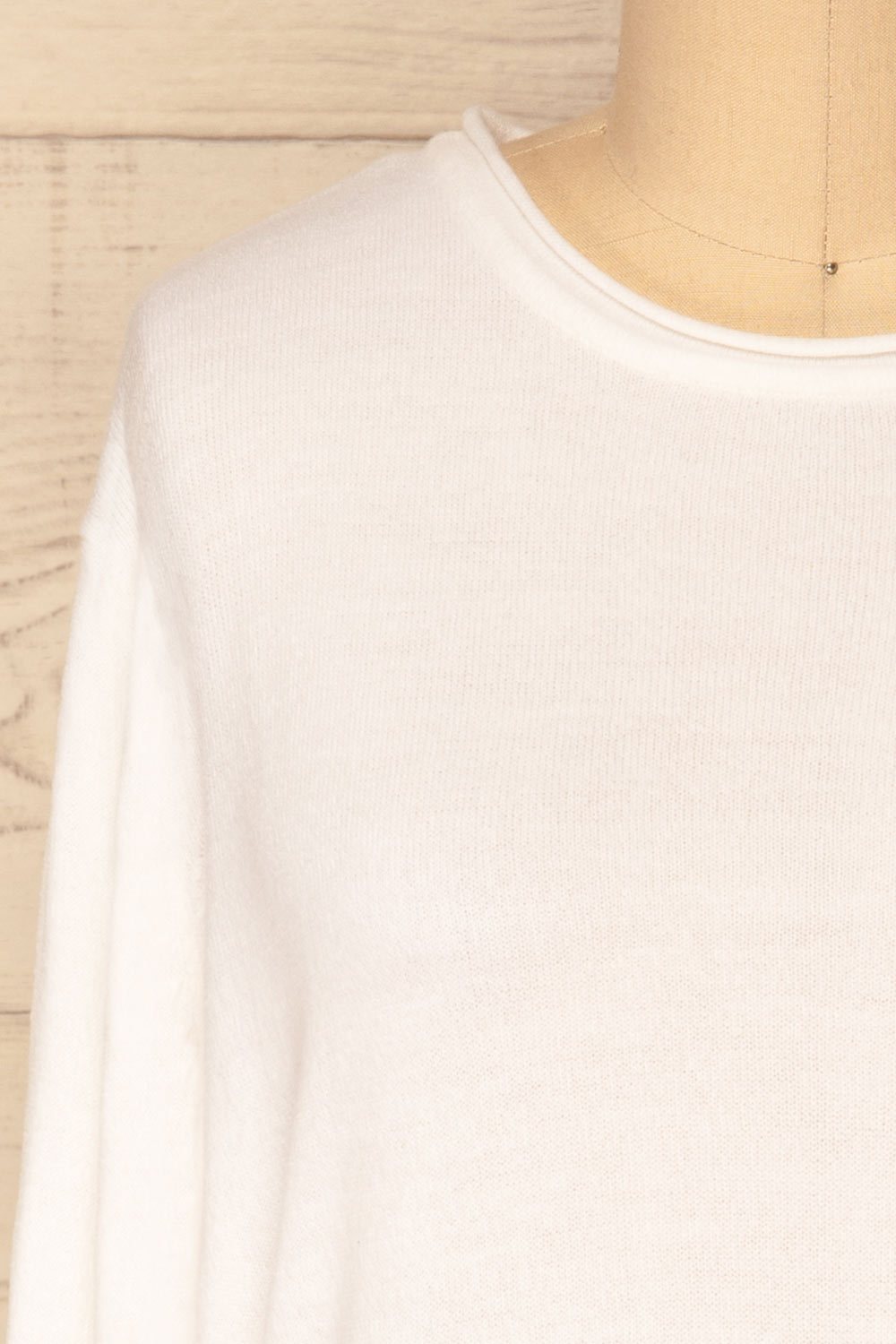 Zalana Snow White Knit Top | La Petite Garçonne 3