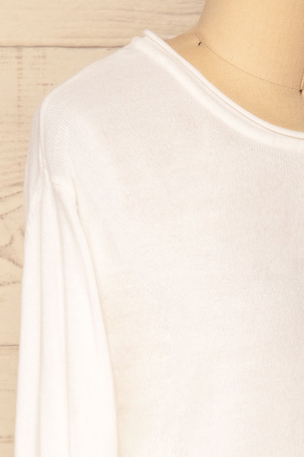 Zalana Snow White Knit Top | La Petite Garçonne 5