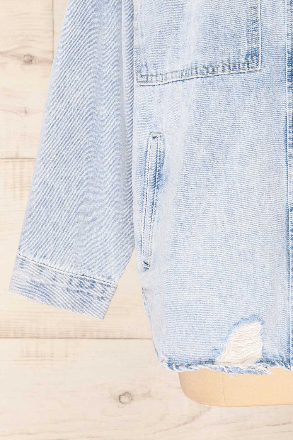 Abarttoi Distressed Denim Jacket | La petite garçonne bottom