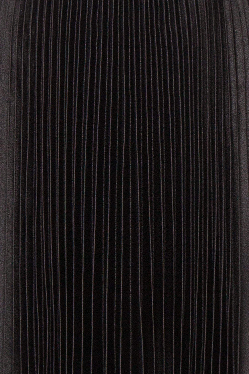 Abetyn Black Silky Pleated Midi Dress | Boutique 1861 fabric 
