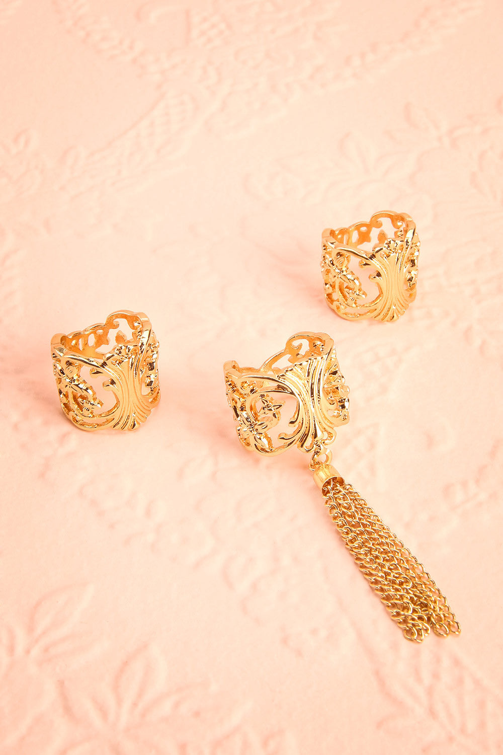 Acerola Golden Set of Rings | La Petite Garçonne Chpt. 2 1