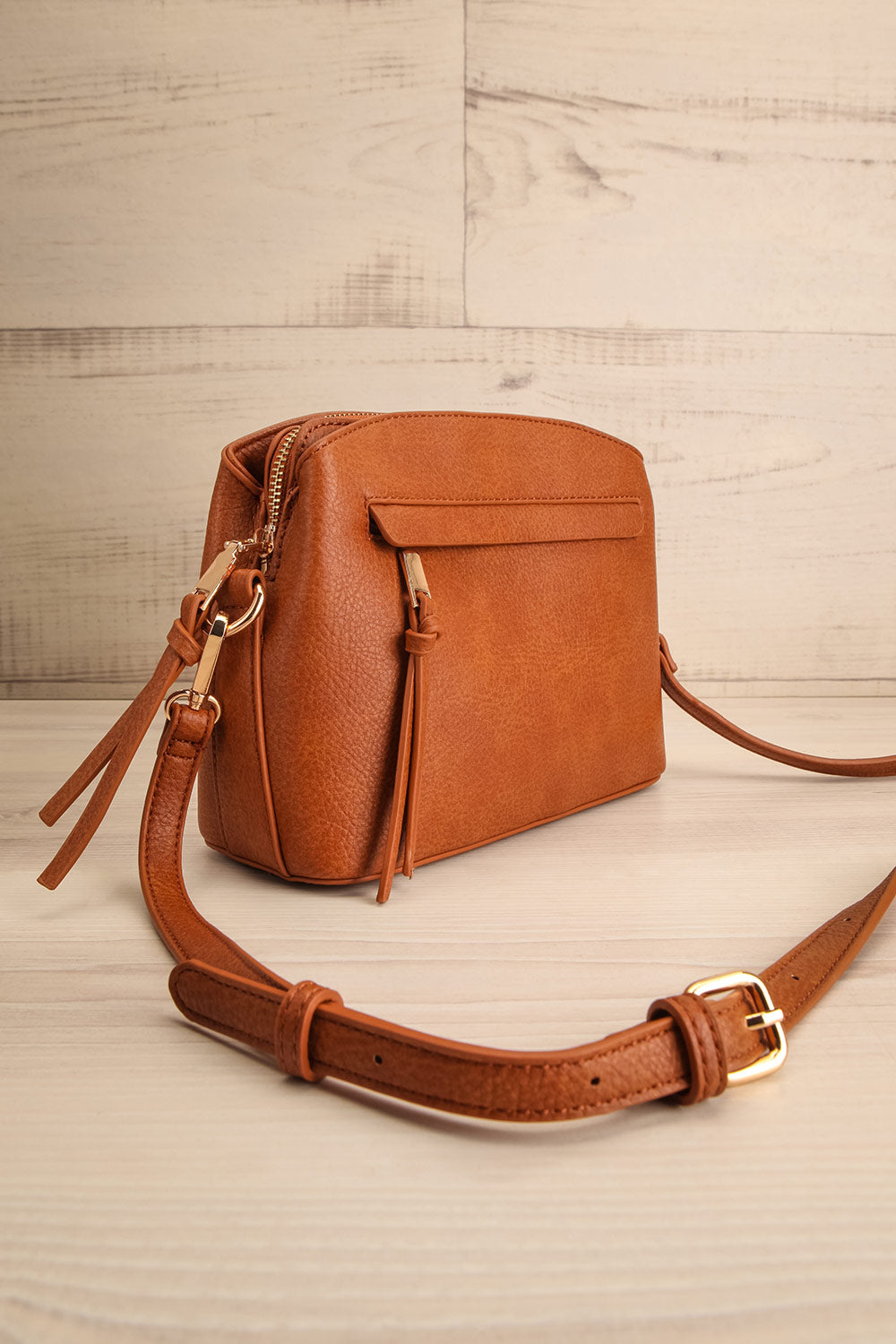 Adenon Caramel Crossbody Bag La Petite Garçonne