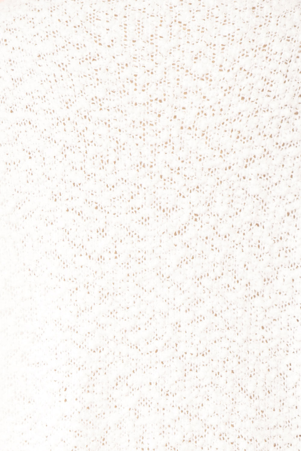 Aegle Ivory Long Fuzzy Knitted Cardigan | Boutique 1861 fabric