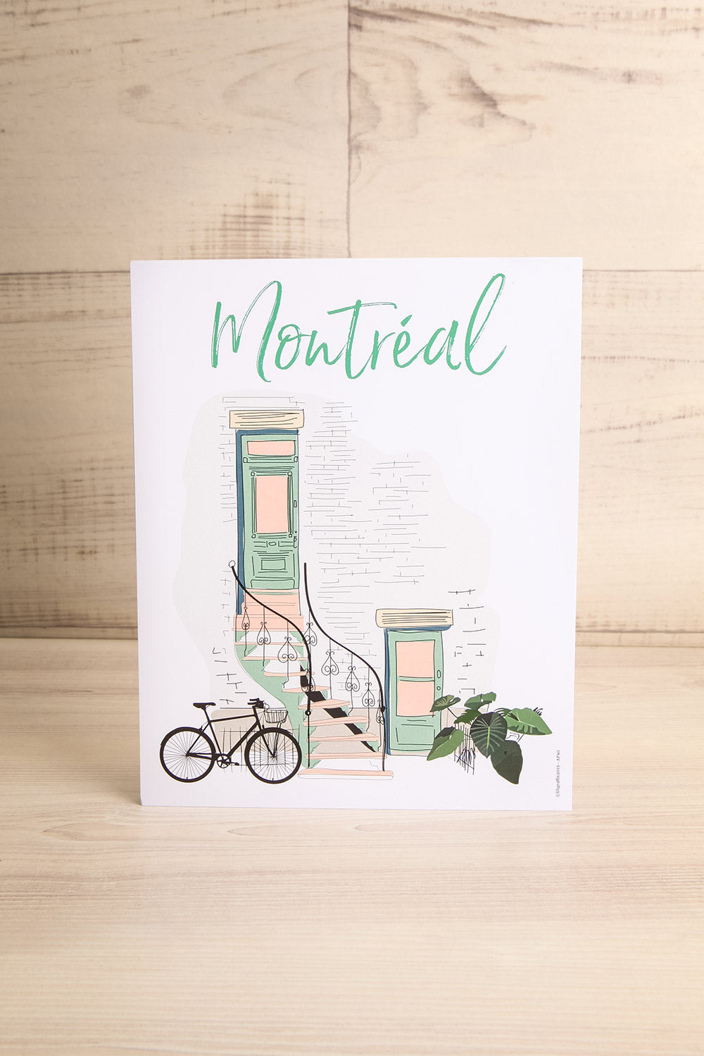 Affiche Escalier de Montréal Poster | La Petite Garçonne Chpt. 2 1