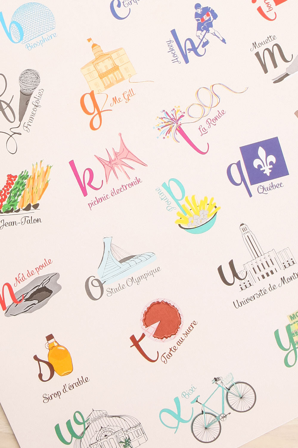 Montréal en 26 Lettres Illustration | Maison garçonne close-up