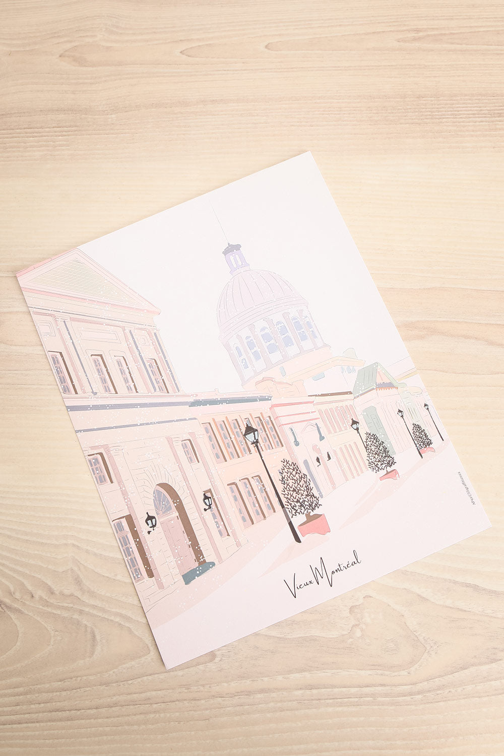 Vieux Montréal Affiche | Maison garçonne