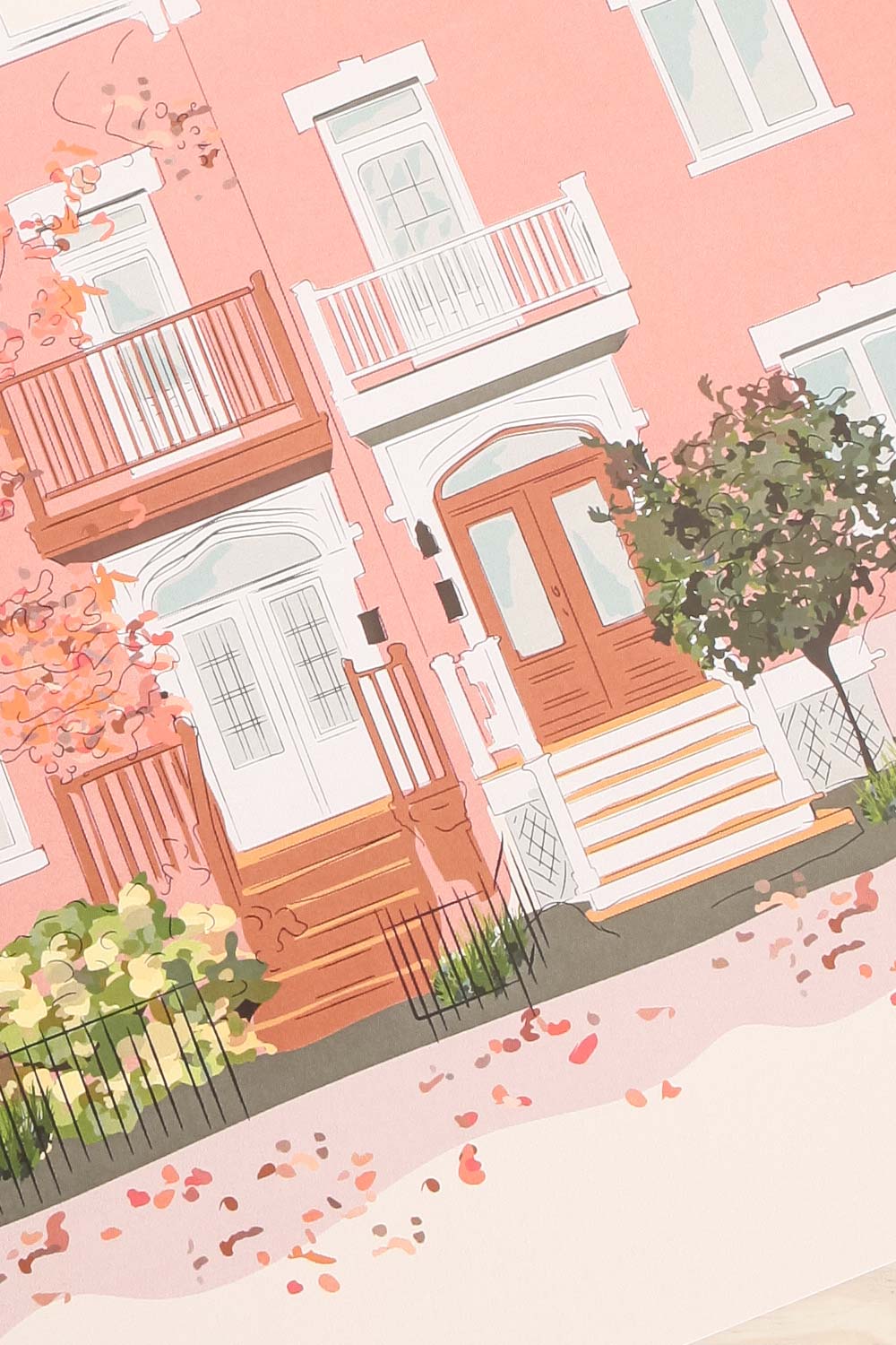 Villeray Illustration | Maison garçonne close-up