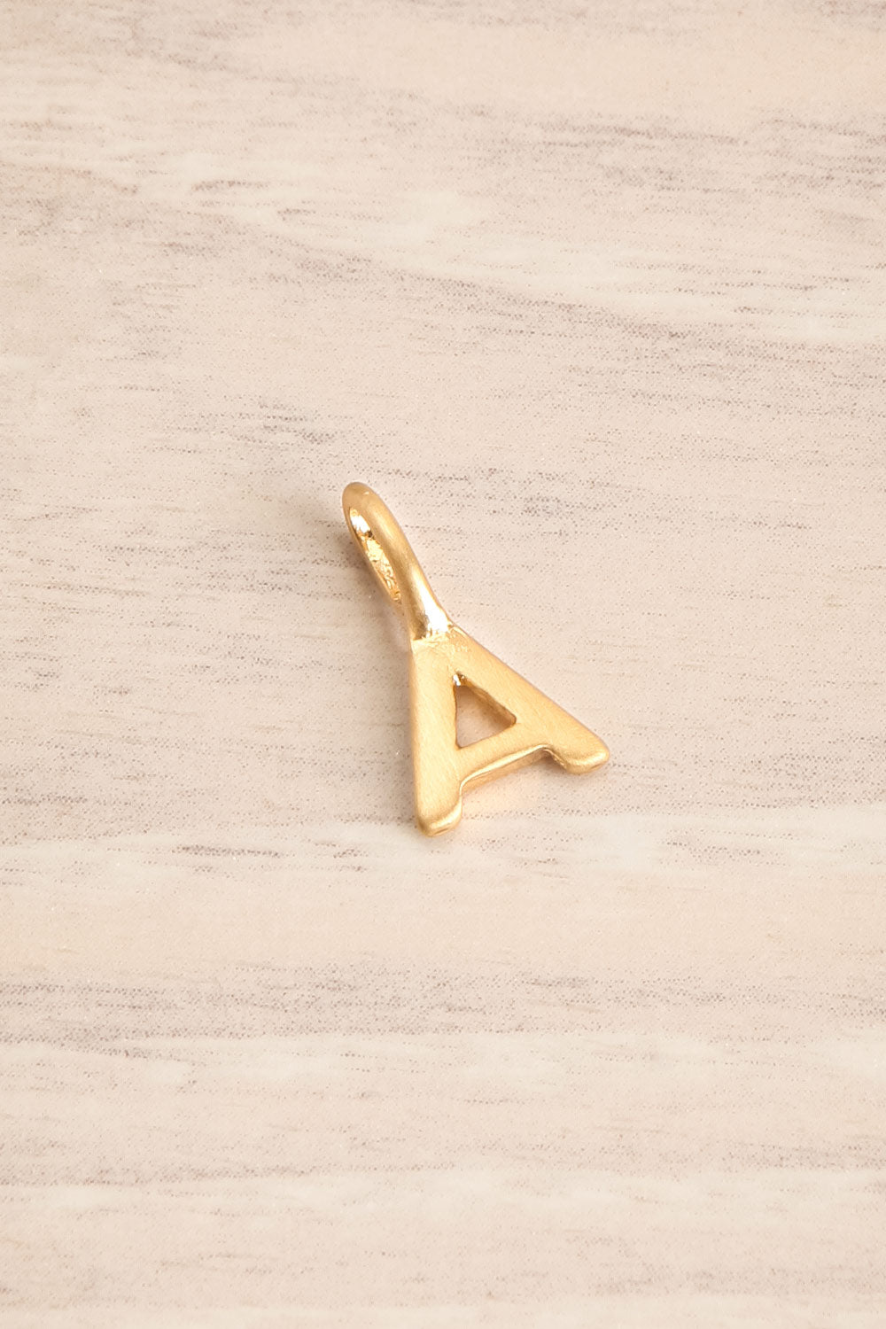 Alfa Gold Letter A Charm | La Petite Garçonne 2