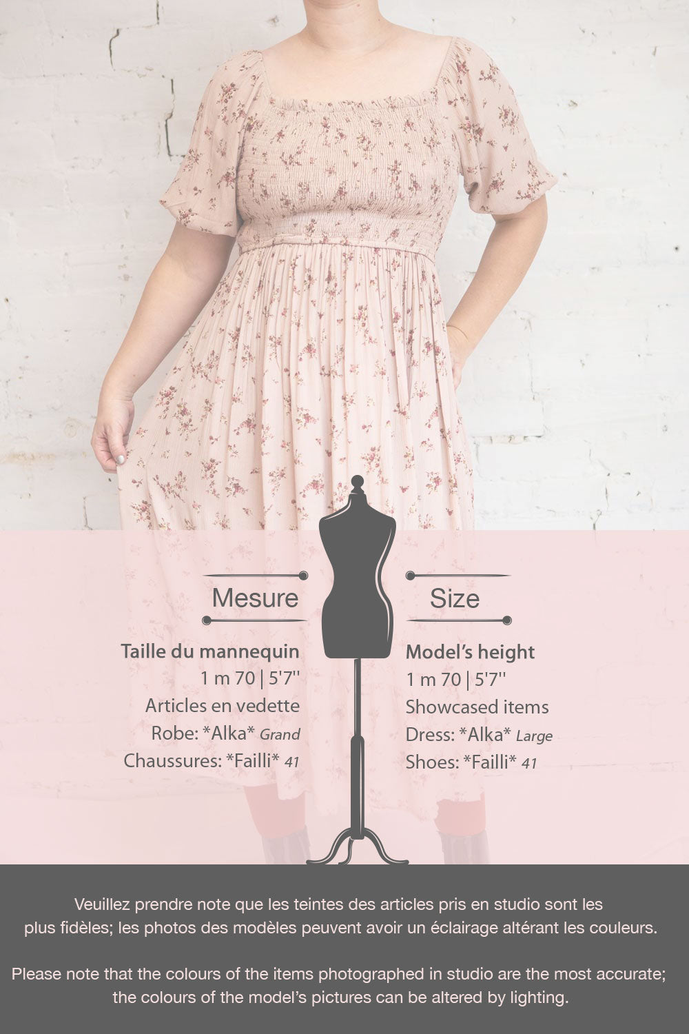 Alka Square Neck Floral Midi Dress | Boutique 1861 fiche