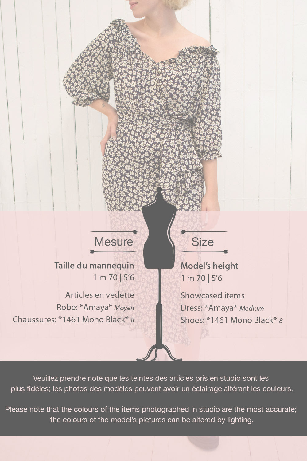 Amaya Floral Half Sleeve Faux-Wrap Maxi Dress | Boutique 1861 size