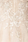 Amina Embroidered A-Line Bridal Dress | Boudoir 1861 fabric