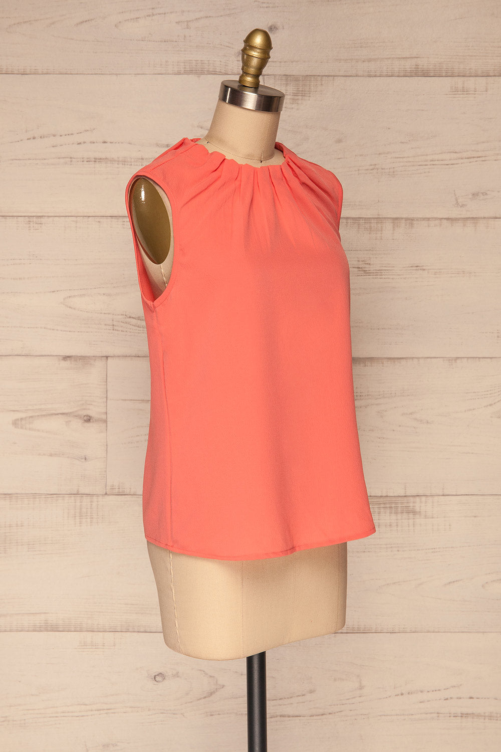 Aoile Pink Cami | Camisole Rose | La Petite Garçonne side view