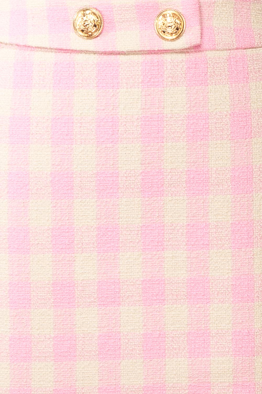 Asif Pink Tweed Mini Skirt | Boutique 1861 fabric