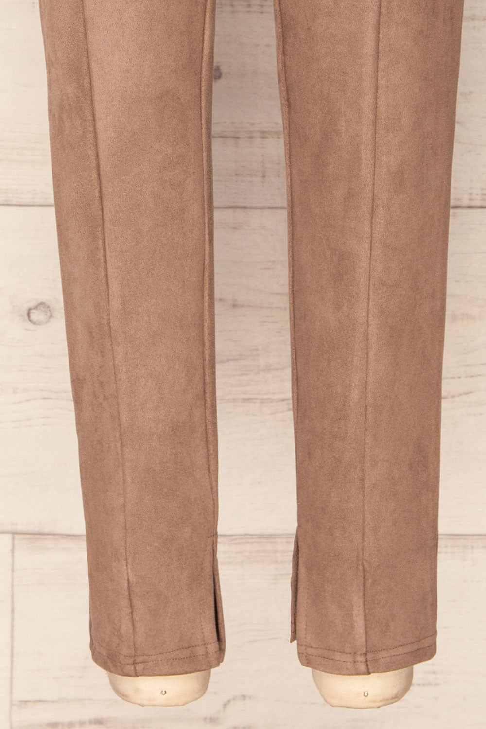 Assieni Taupe Straight Leg Pants | La petite garçonne bottom