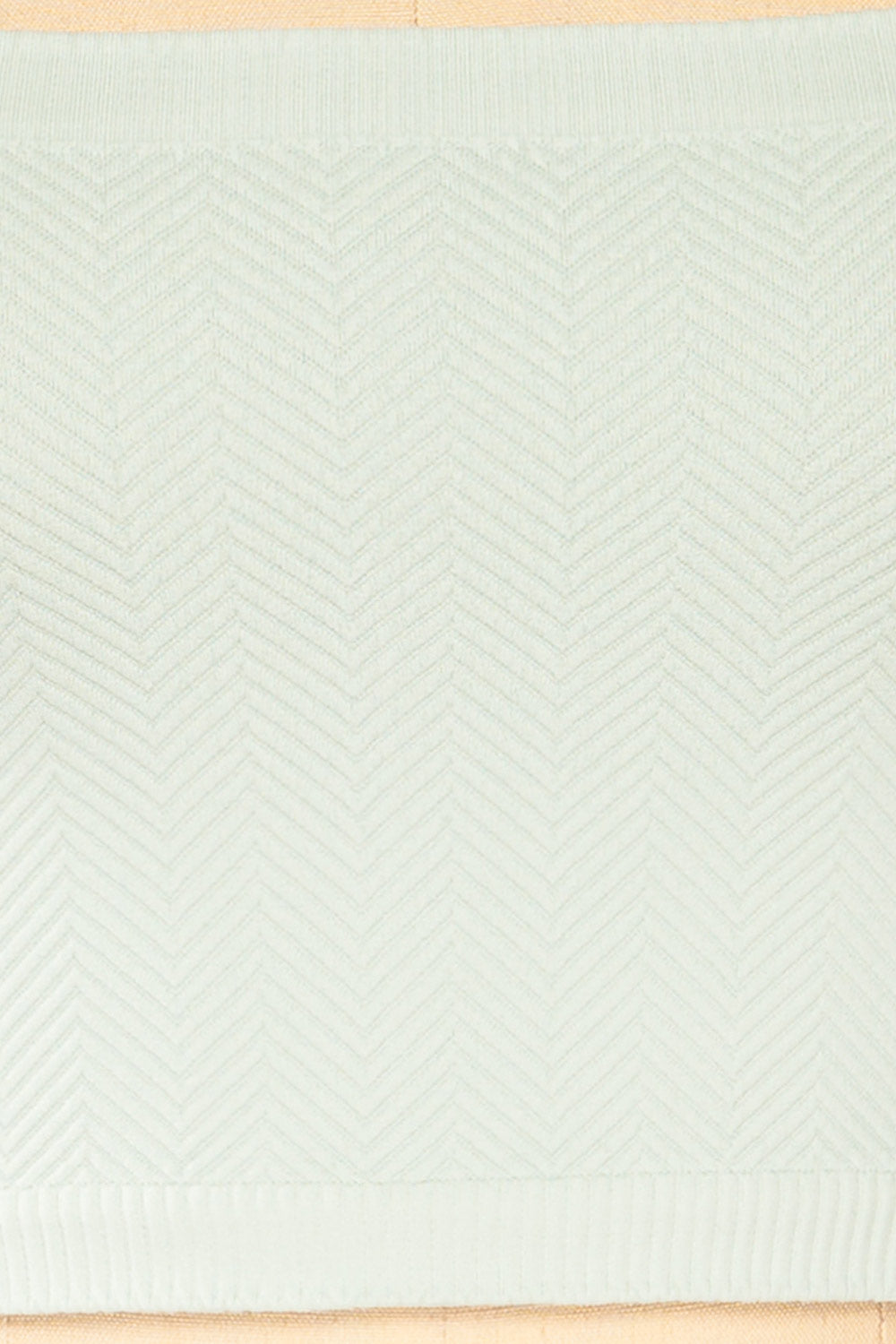 Ator Aqua Textured Bandeau Top | La petite garçonne fabric