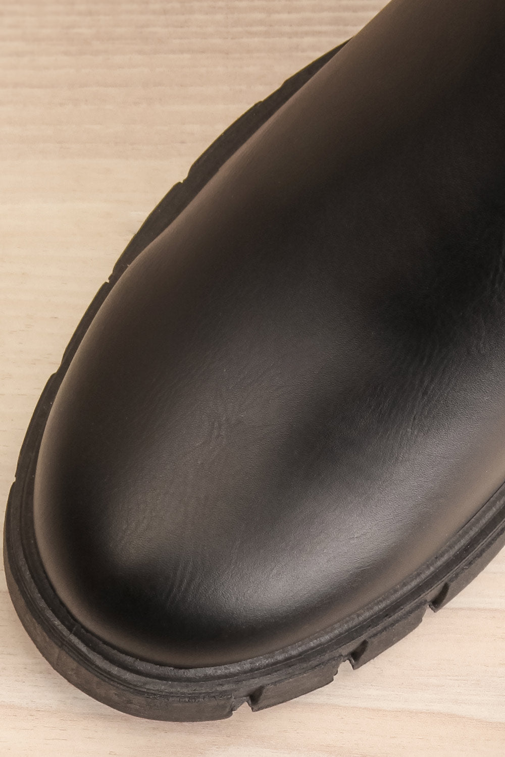 Audio Noir | Bottes Chelsea à Talon Bloc