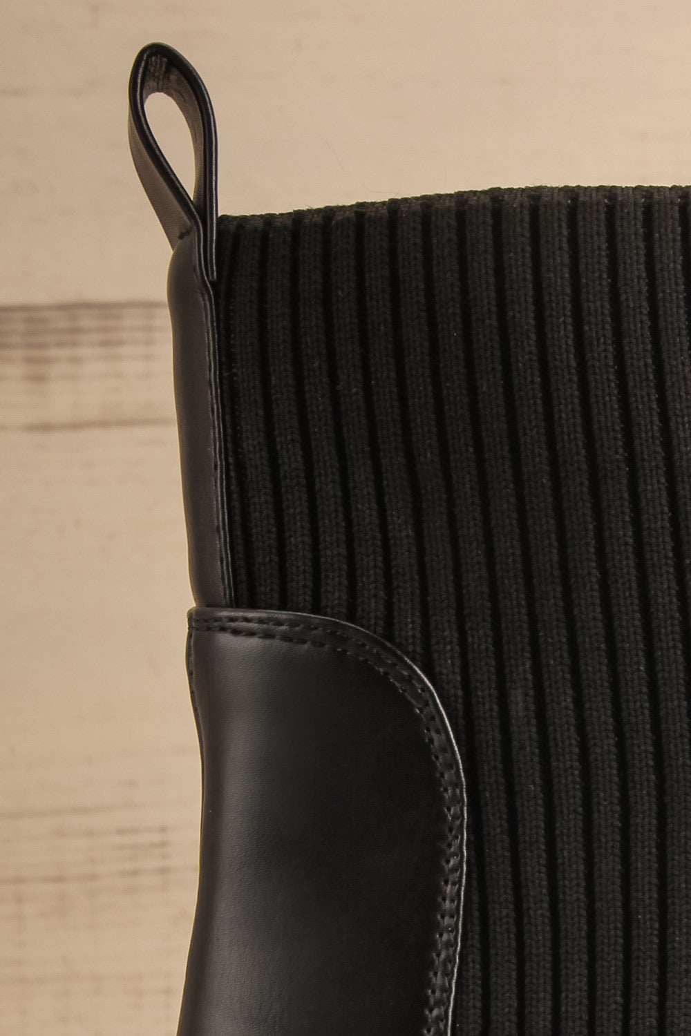 Audio Noir | Bottes Chelsea à Talon Bloc