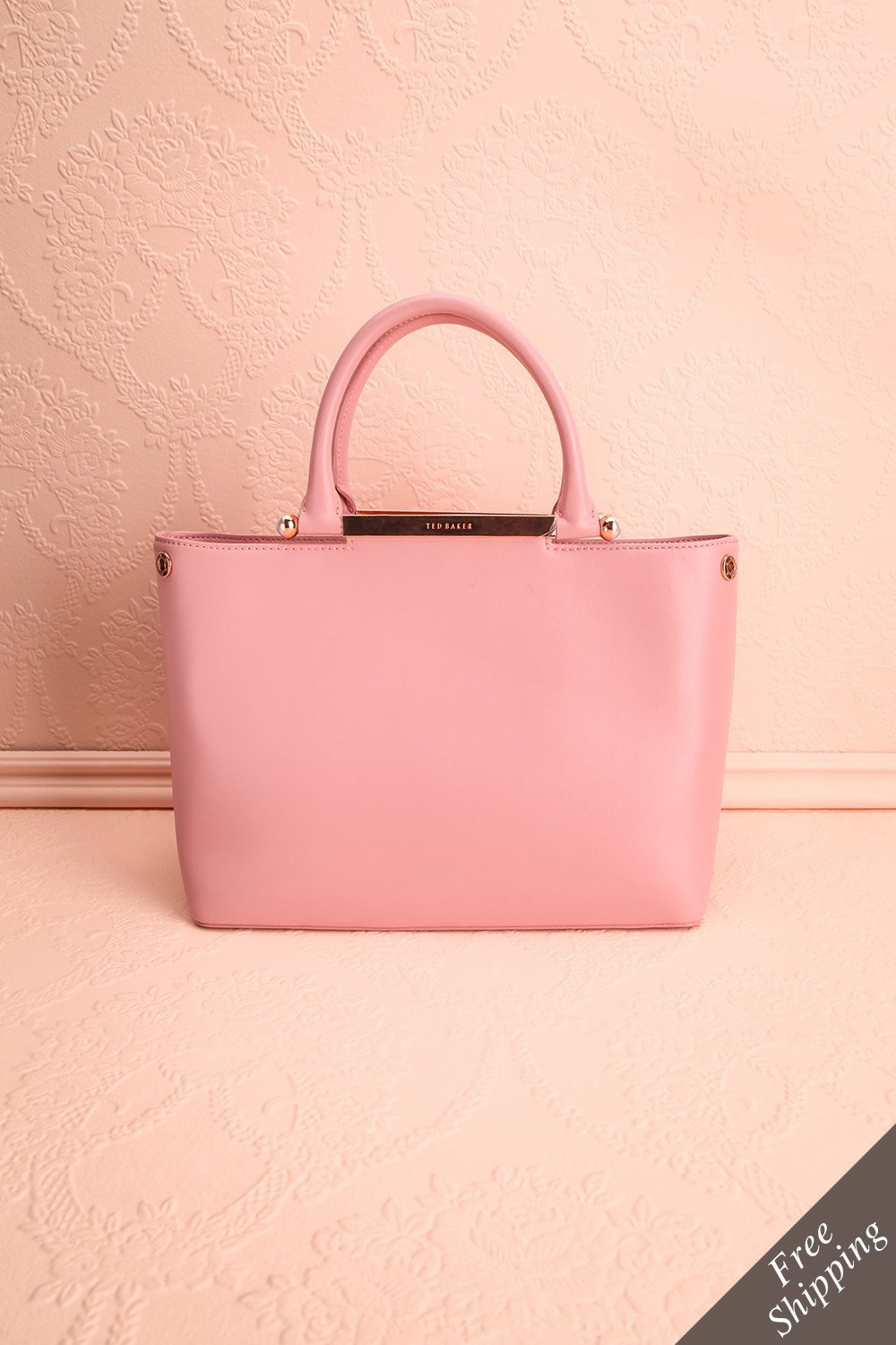 Babruysk Pink Leather Ted Baker Crossbody Bag | Boutique 1861 1
