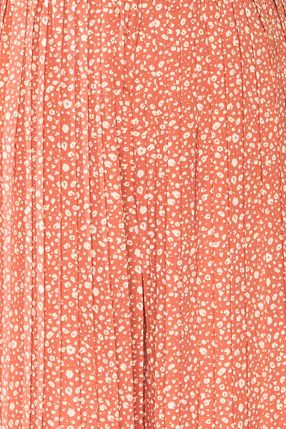 Barrag Patterned Palazzo Pants w/ Ruffled Waist | La petite garçonne fabric