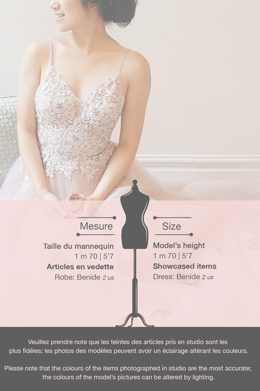 Benide Dusty Mauve Embroidered & Crystals Gown | Boutique 1861