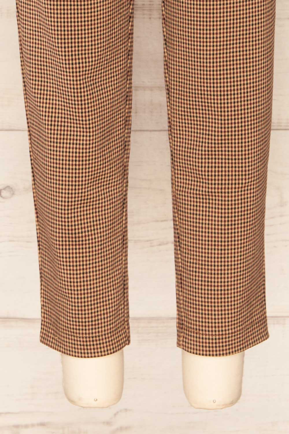 Berthaud Houndstooth Straight Leg Pants | La petite garçonne bottom