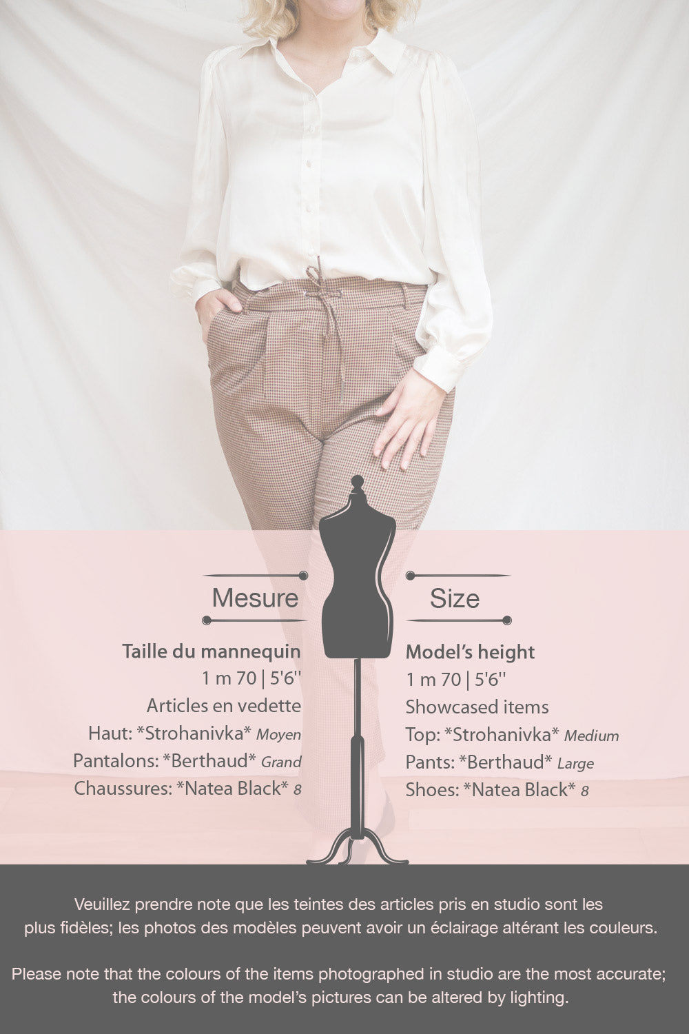 Strohanivka White Satin Buttoned Shirt | La petite garçonne fiche