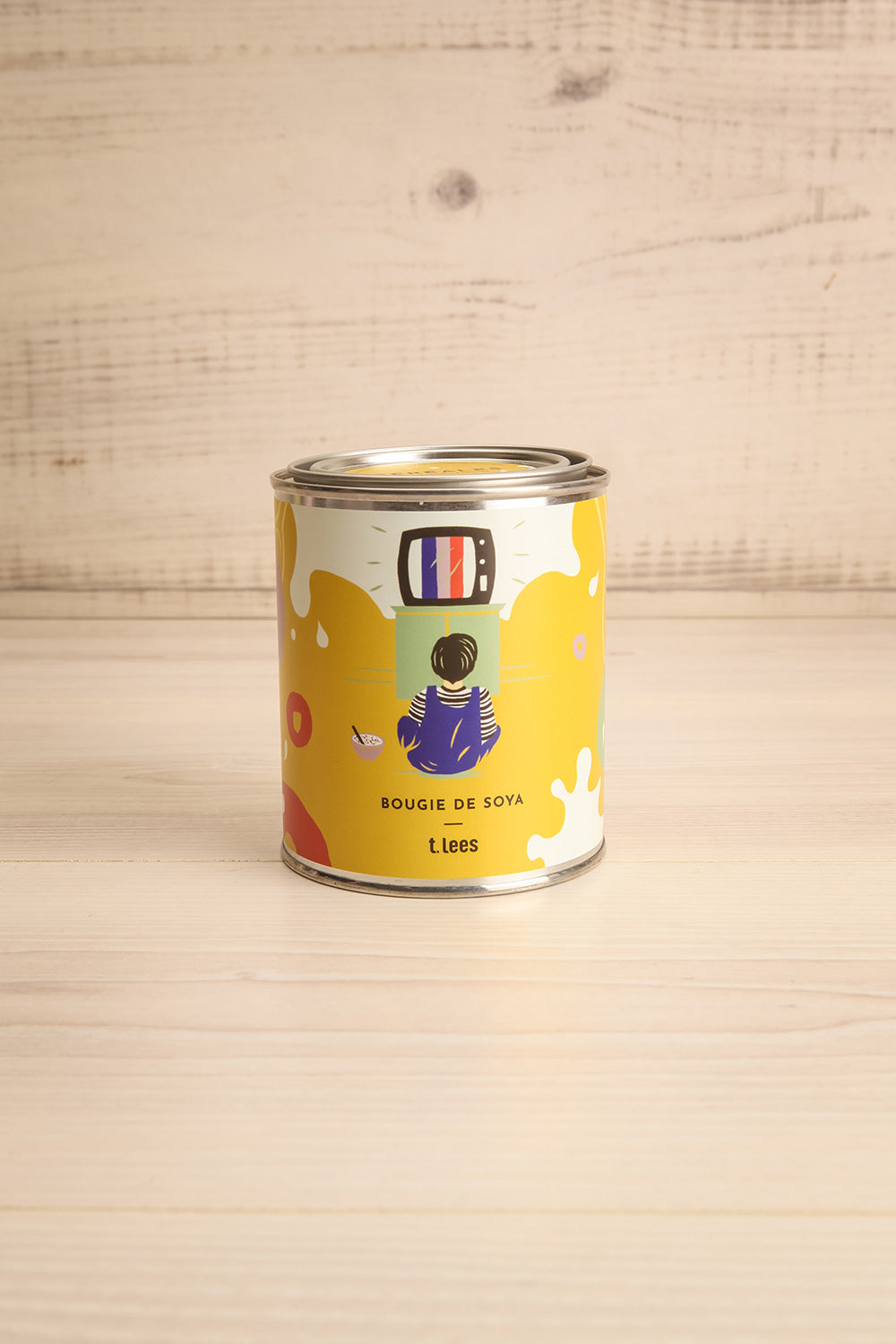 Cereal Candle Metal Tin Soy Wax Candle | Maison garçonne