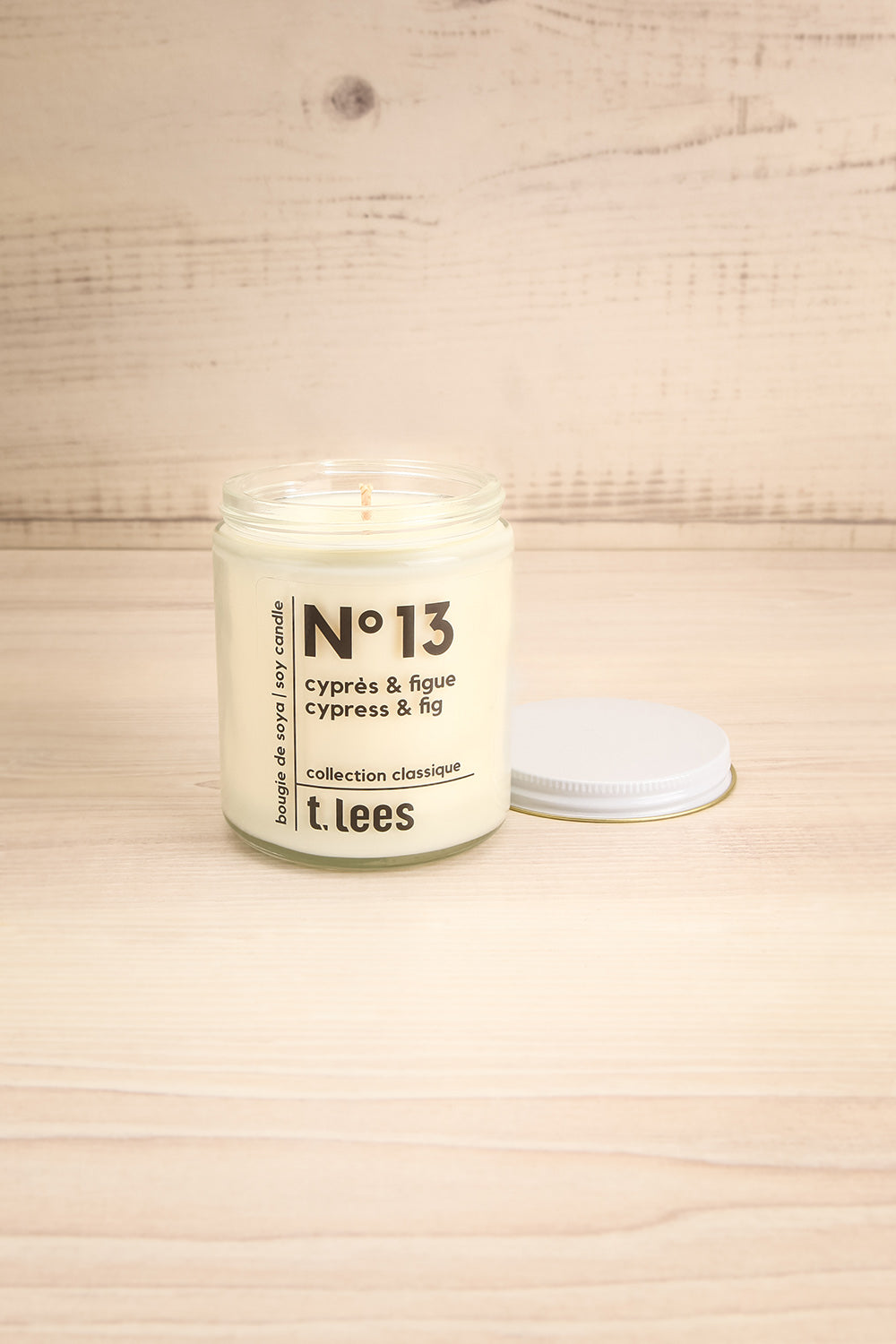 Bougie Cypres et Figue Perfumed Candle open | La Petite Garçonne Chpt. 2