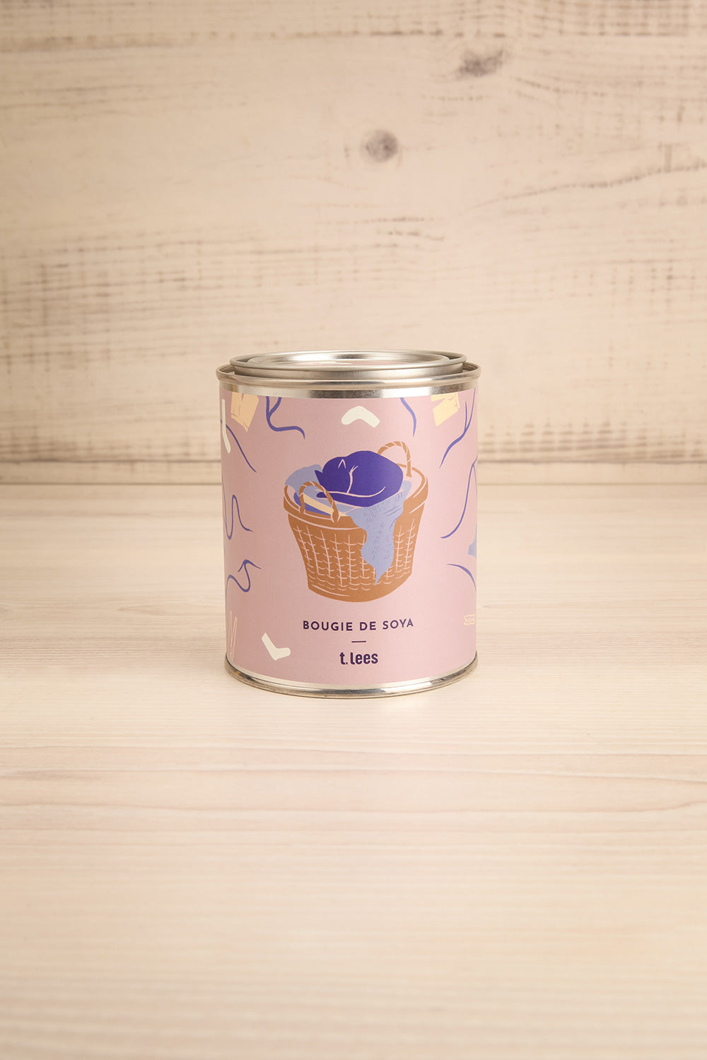 Laundry Metal Tin Soy Wax Candle | Maison garçonne