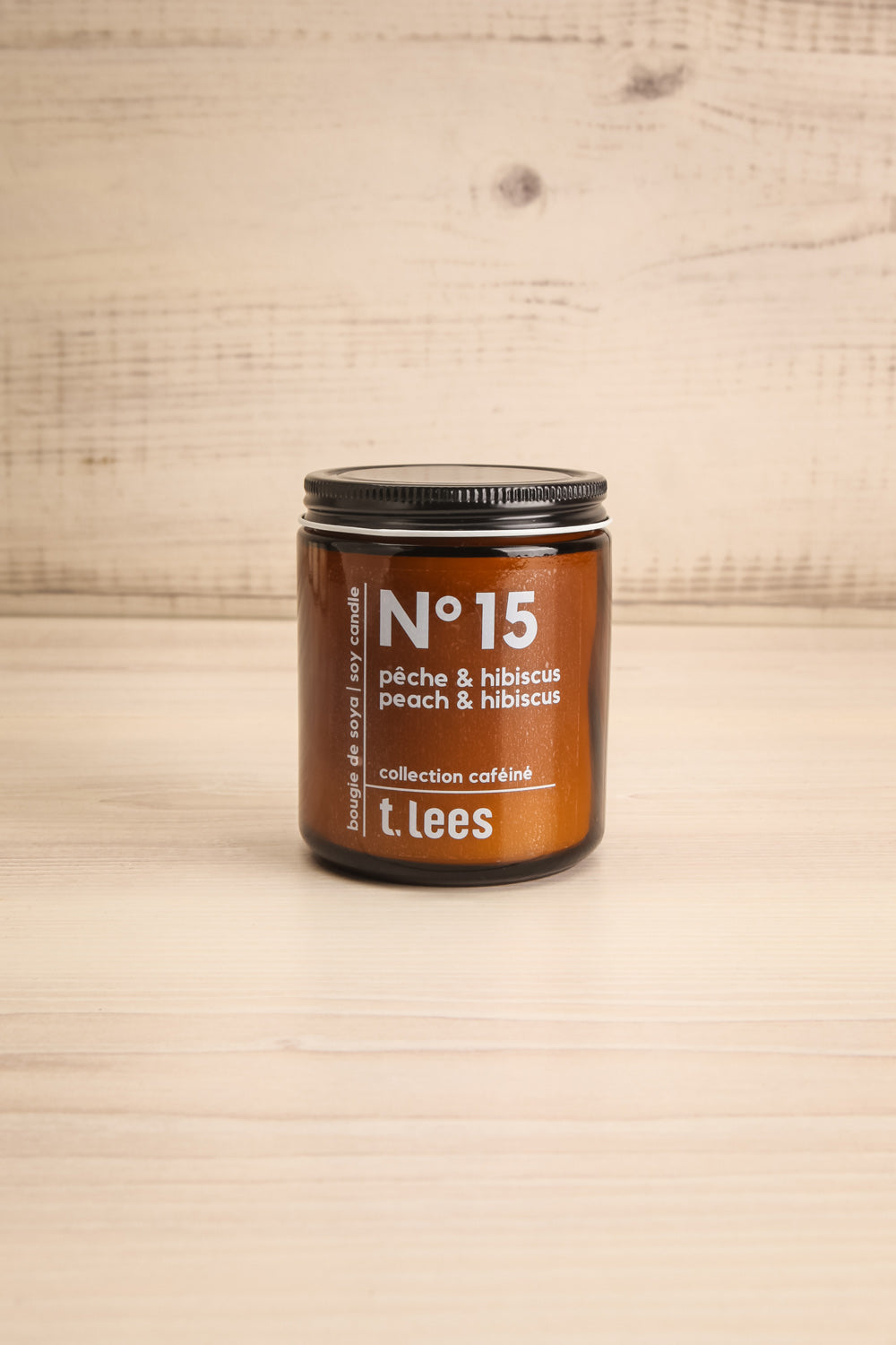 Bougie Pêche et Hibiscus Perfumed Candle | La petite garçonne closed
