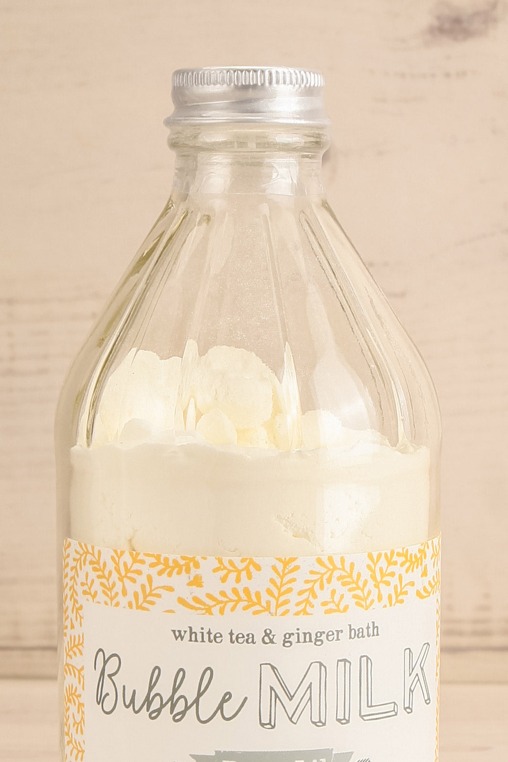 White Tea & Ginger Bubble Milk | Mason garçonne close-up