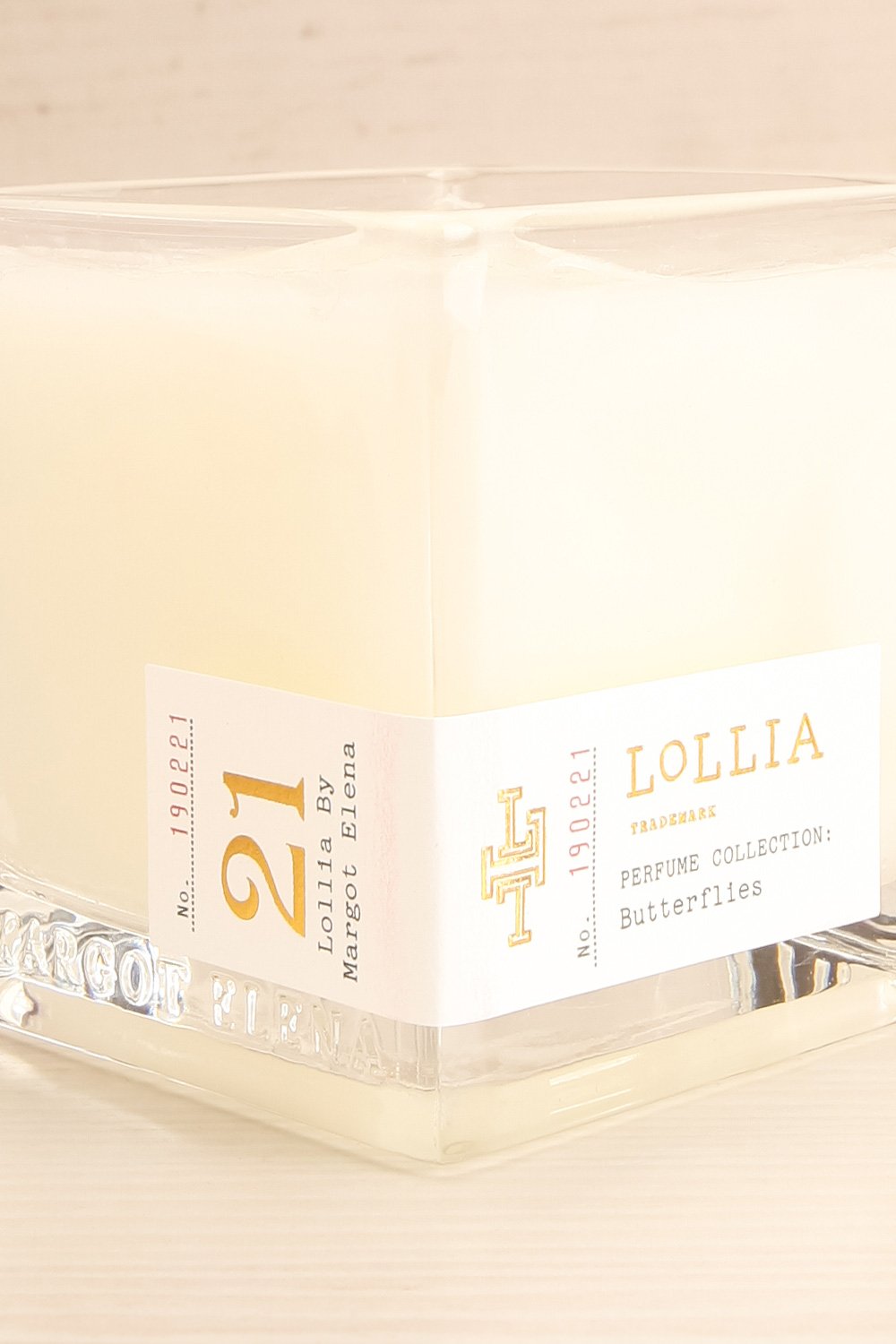 Butterflies Candle | Chandelle | La Petite Garçonne Chpt. 2 close-up