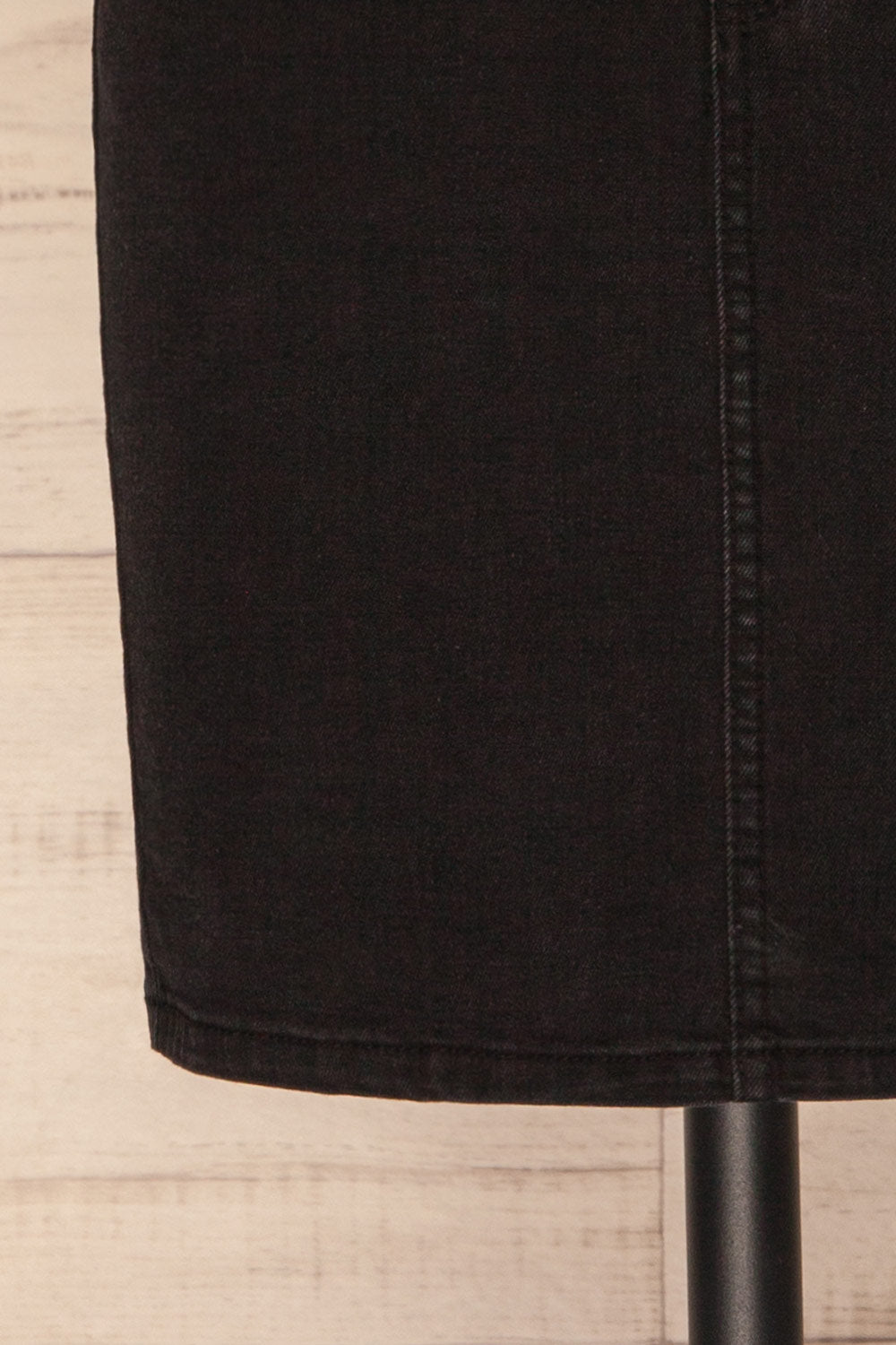 Cahul Storm Black Denim Skirt | La petite garçonne bottom