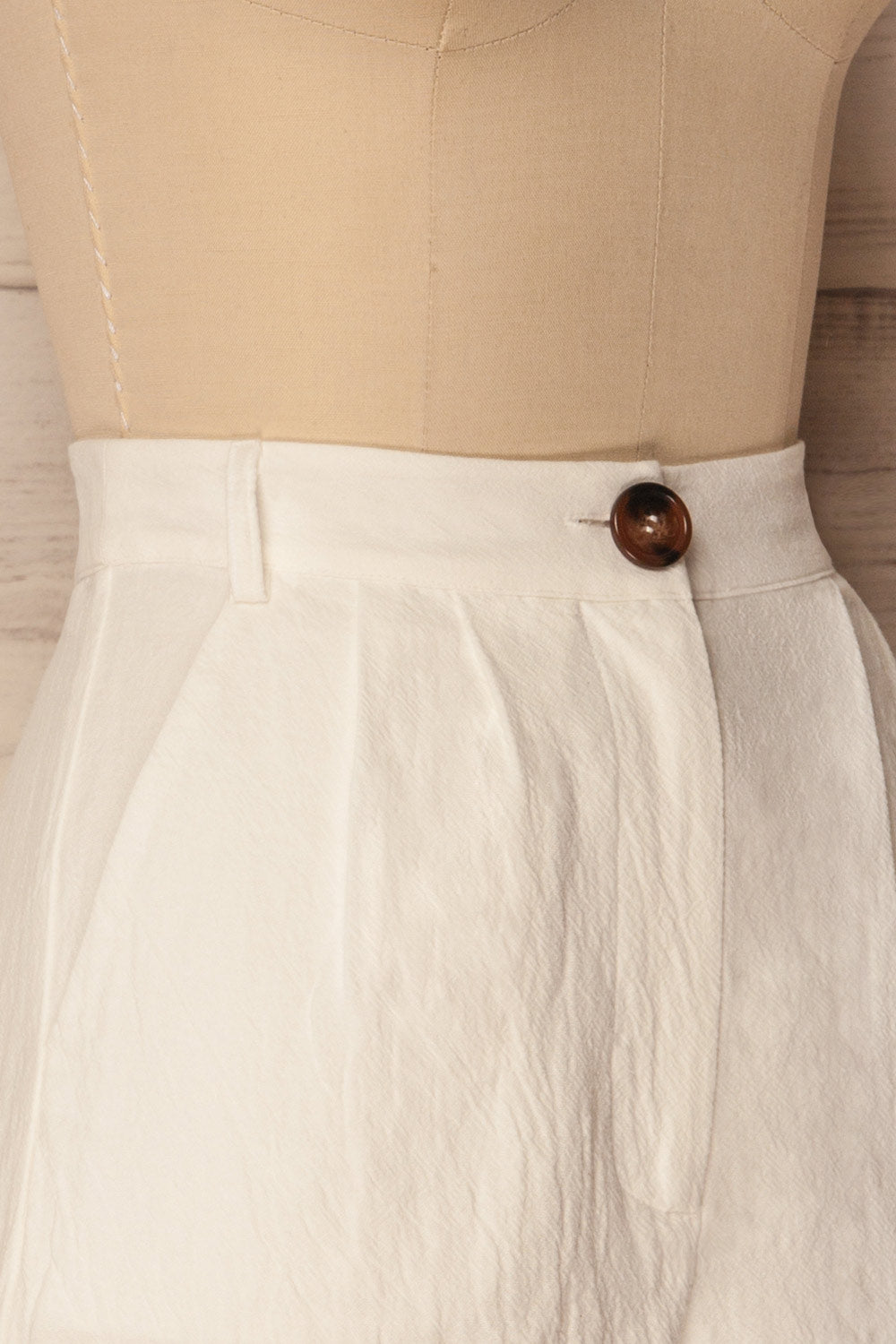 Cailago White Shorts with Fringe | La Petite Garçonne 4