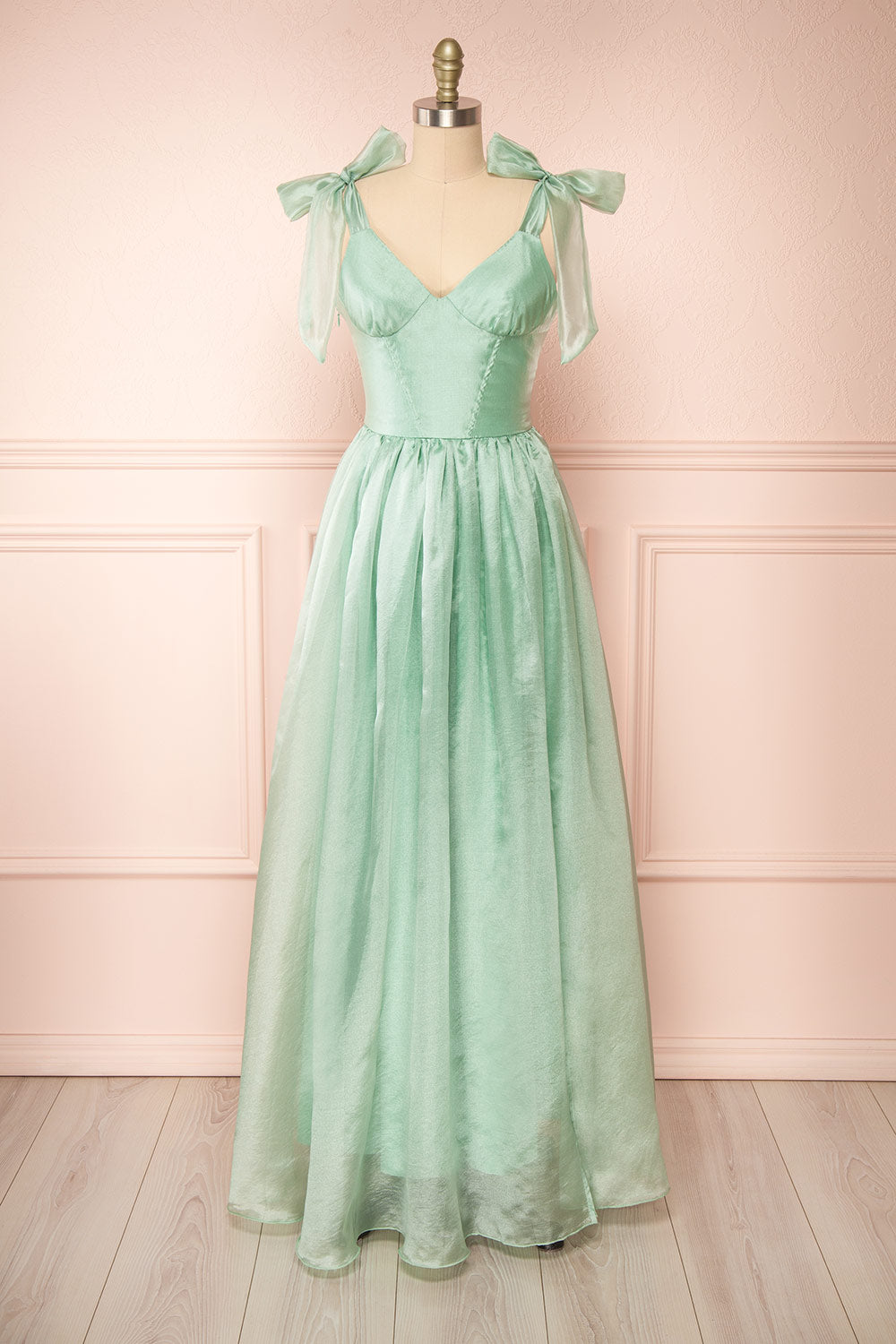 slim fit dress slacks Sage Green Ruched Corset Mermaid Long Prom Dress – Ohmollydress