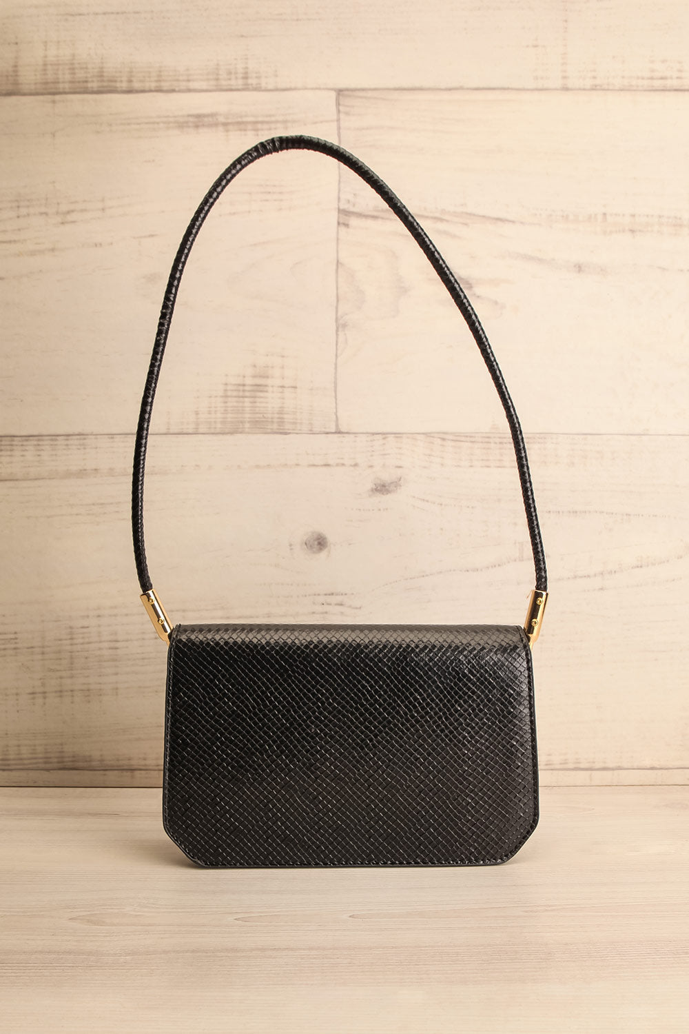 Camelopardalis Faux Snakeskin Shoulder Bag | La petite garçonne