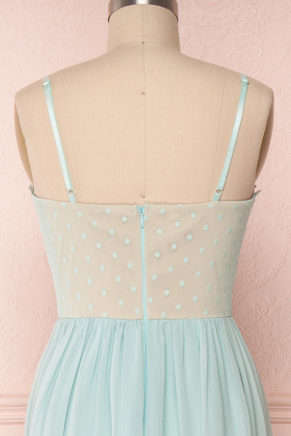 Caragh | Green Embroidered Maxi Dress