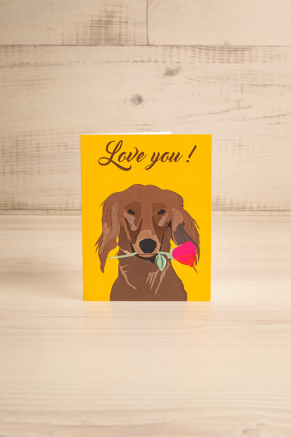 Love You Greeting Card | Maison Garçonne