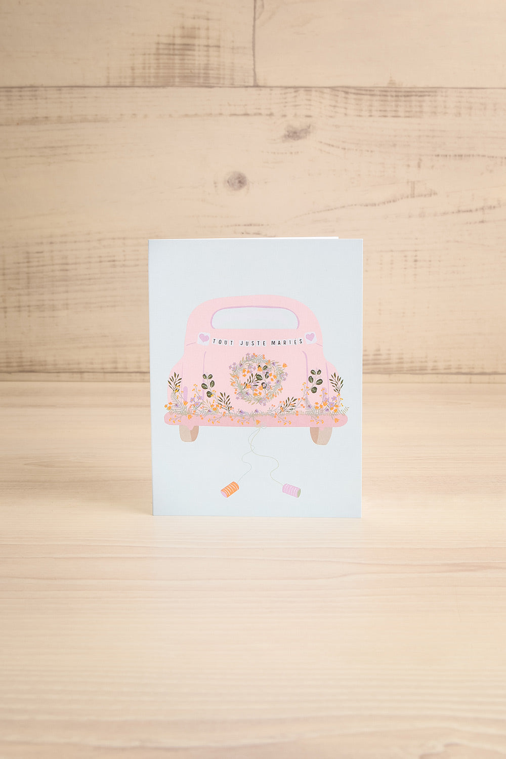 Tout Juste Mariés Greeting Card | Maison Garçonne