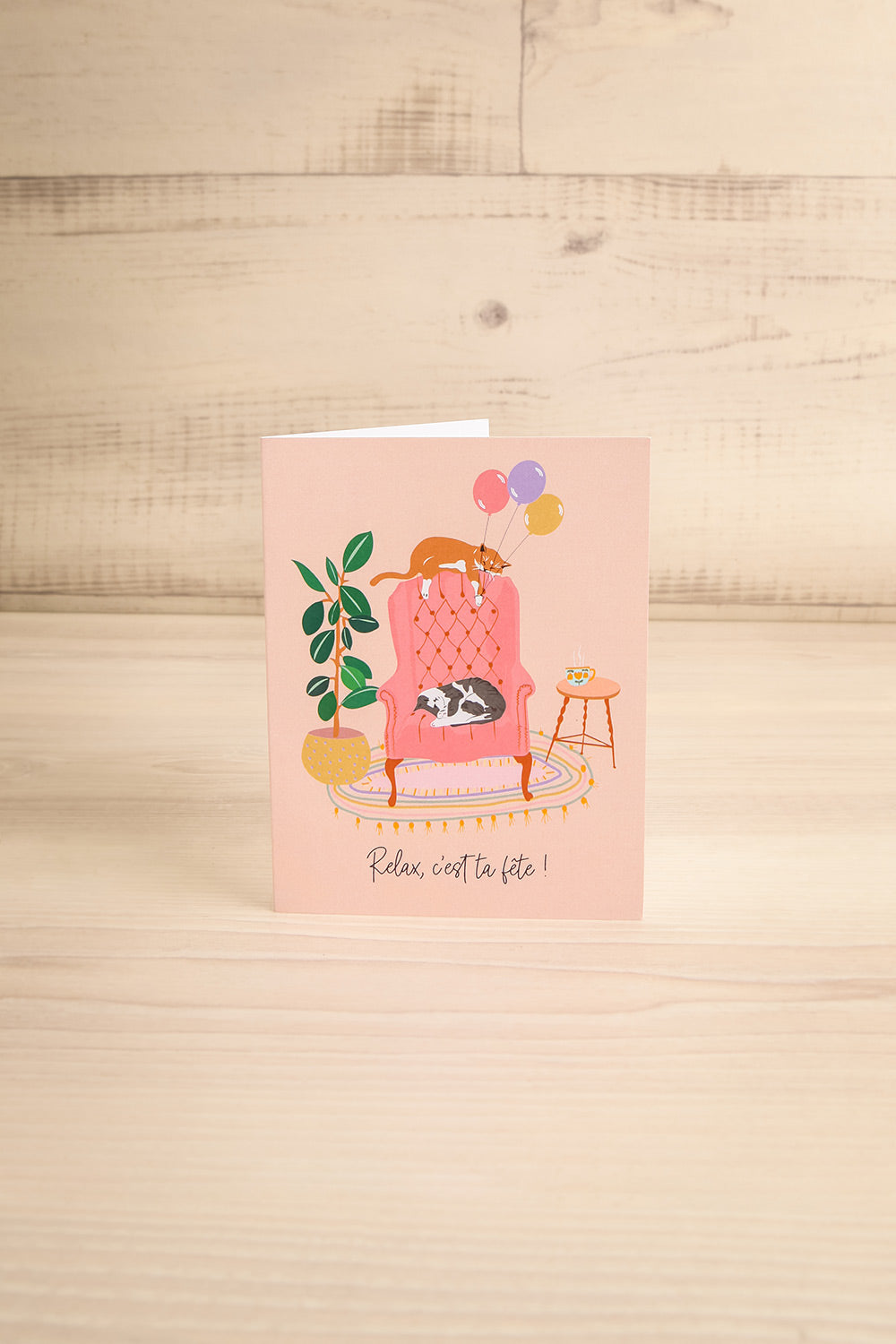 Relax, C'est Ta Fête! Birthday Card | Maison garçonne