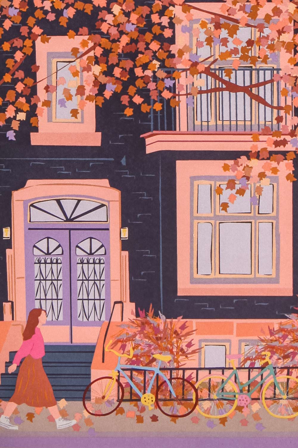 Outremont Card | Maison garçonne close-up